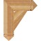 Ekena Millwork Traditional Arts & Crafts Rough Sawn Bracket, Western Red Cedar, 6"W x 20"D x 24"H BKT06X20X24TRA03RWR - alternate 3